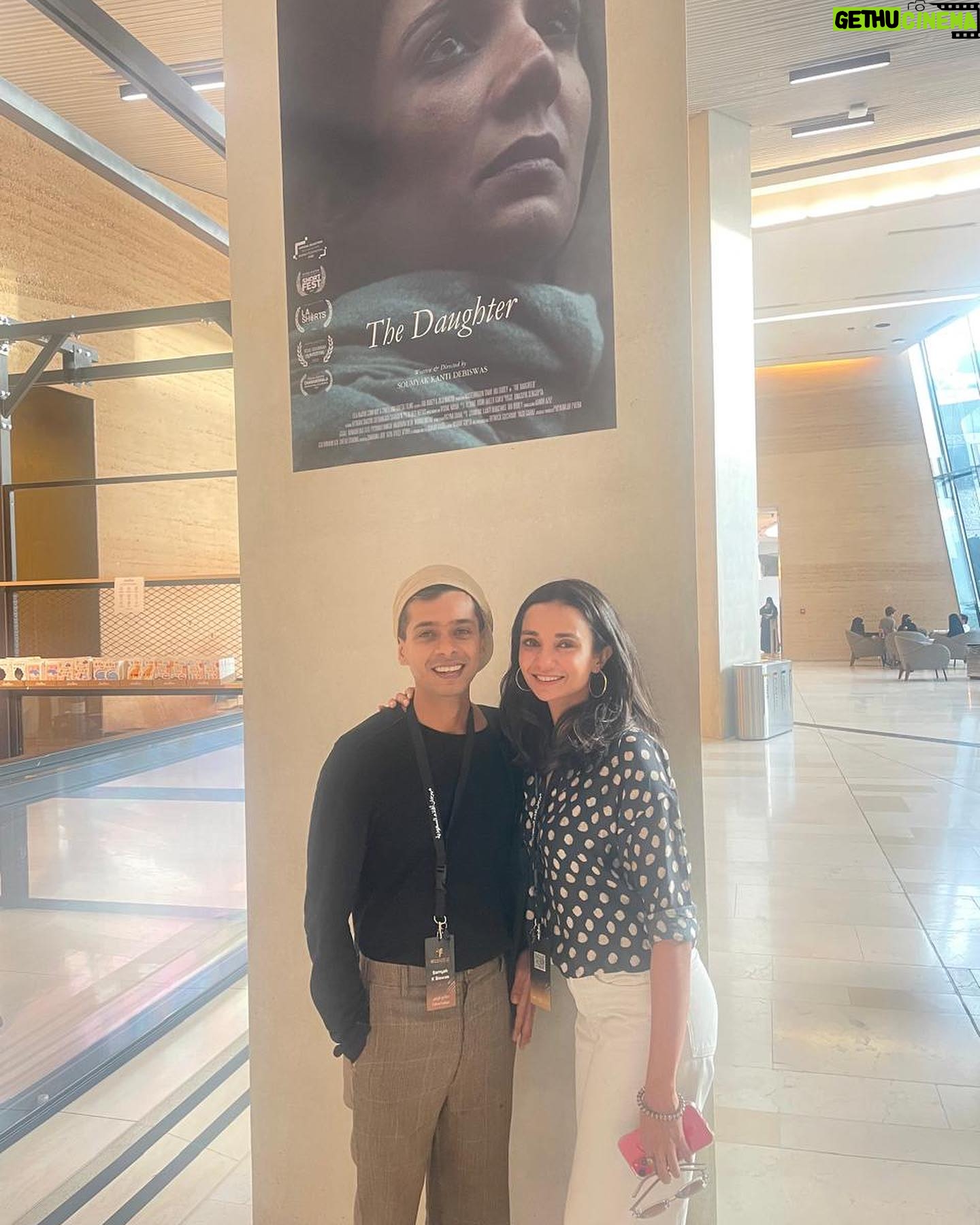 Ira Dubey Instagram - Thank you to the SFF @saudifilmfestival for screening our film “The Daughter” and for hosting us with so much love ✨❤️✨ @thedaughterfilm
