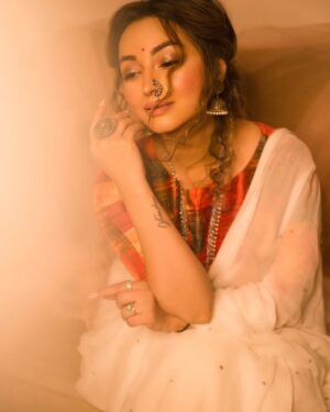 Ira Sone Instagram - Nagma ✨
.
.
#saree #sareelove #sareelovers #sareeindia #instagram #explore #exploremore #explorepage #sareesilk