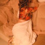 Ira Sone Instagram - Nagma ✨ . . #saree #sareelove #sareelovers #sareeindia #instagram #explore #exploremore #explorepage #sareesilk