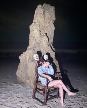 Irene Choi Instagram - Went outdoor furniture shopping. (Couldn’t think of a good pun, so chair your best jokes.)