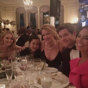 Irene Choi Instagram - last Saturday where everyone on our side of the table wept for every toast and Adam thought we were weirdos. Congrats @erinnwestbrook and Andrew!