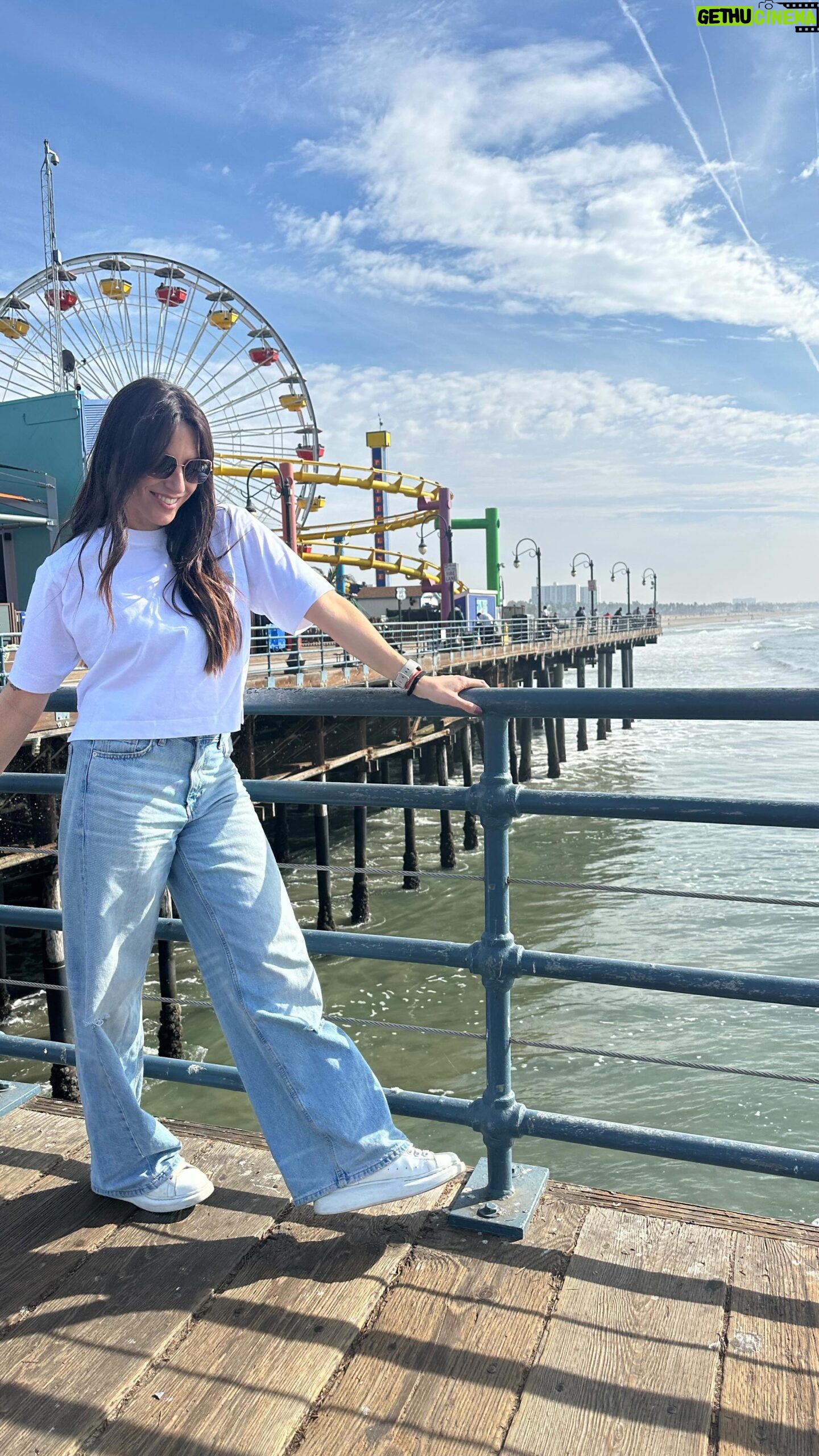 Irene Junquera Instagram - Un par de días visitando Los Ángeles y Santa Mónica, ojo al cameo de la auténtica Barbie 😉