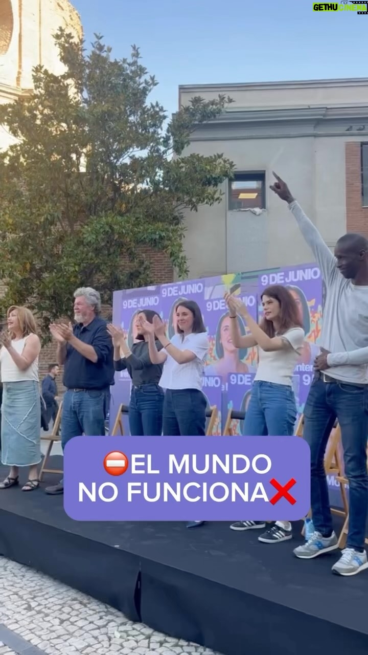 Irene Montero Instagram - Somos una fuerza política que mira al futuro 💜