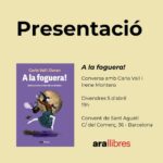 Irene Montero Instagram - Aquest divendres tenim una cita.📍 Presentem el meu darrer llibre “A la foguera”, amb @i_montero_ i @patrycen. Aquesta obra revisa desenes de sentències des del segle XV fins l’actualitat, connectant els mites que vam servir per condemnar a aquelles dones que no eren bruixes, amb les del segle XXI, que tampoc no ho són. La societat que les mirava va ser qui les va condemnar. No hi havia bons ni dolents, sinó masses deleroses per trobar un enemic intern. No som les nétes de les bruixes que no van poder cremar, sinó les nétes dels seus botxins. 📌No hi ha inscripcions. Entrada per ordre d’arribada. #alafoguera🔥