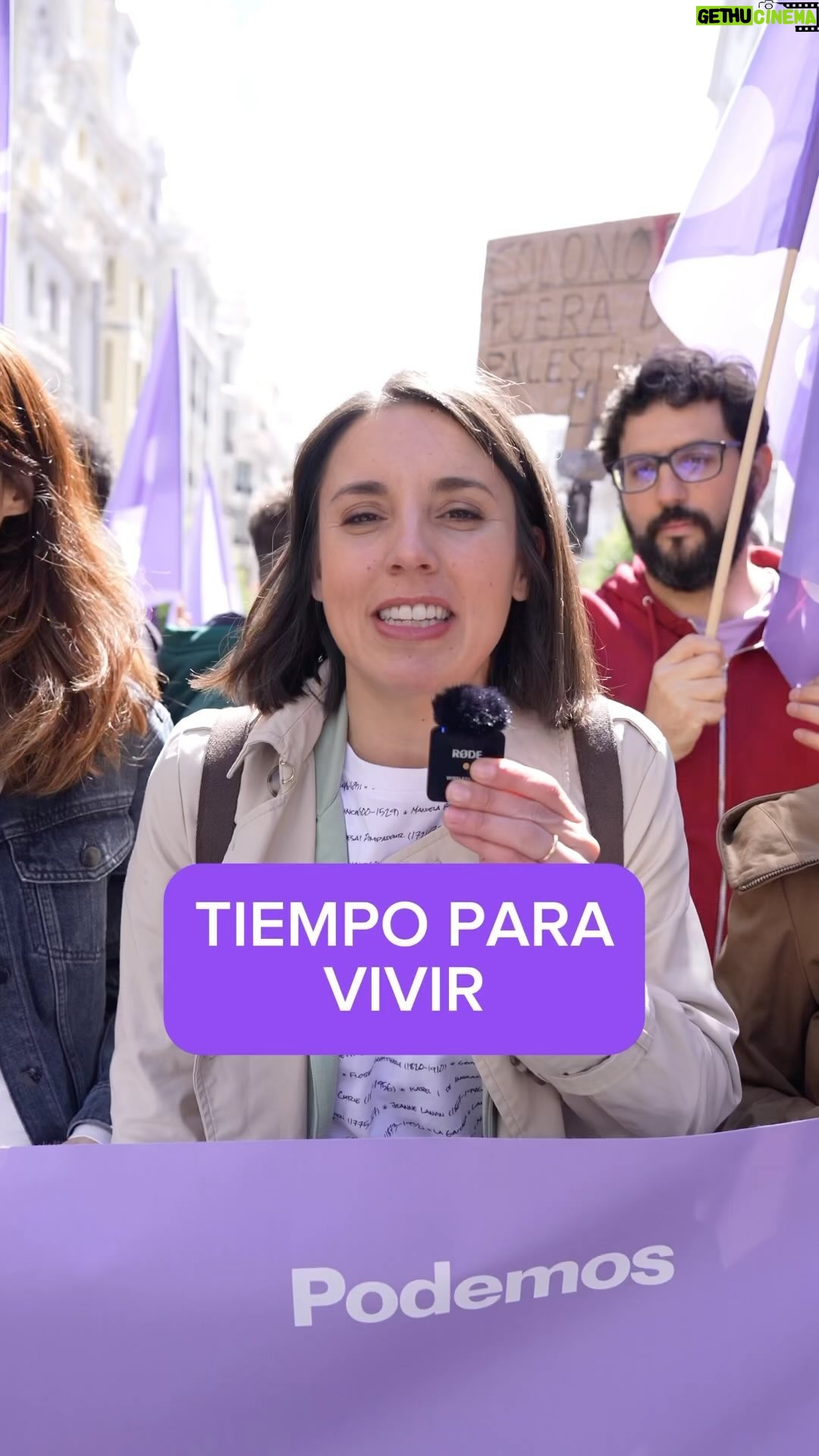 Irene Montero Instagram - Este 1º de mayo reivindicamos tener tiempo para vivir