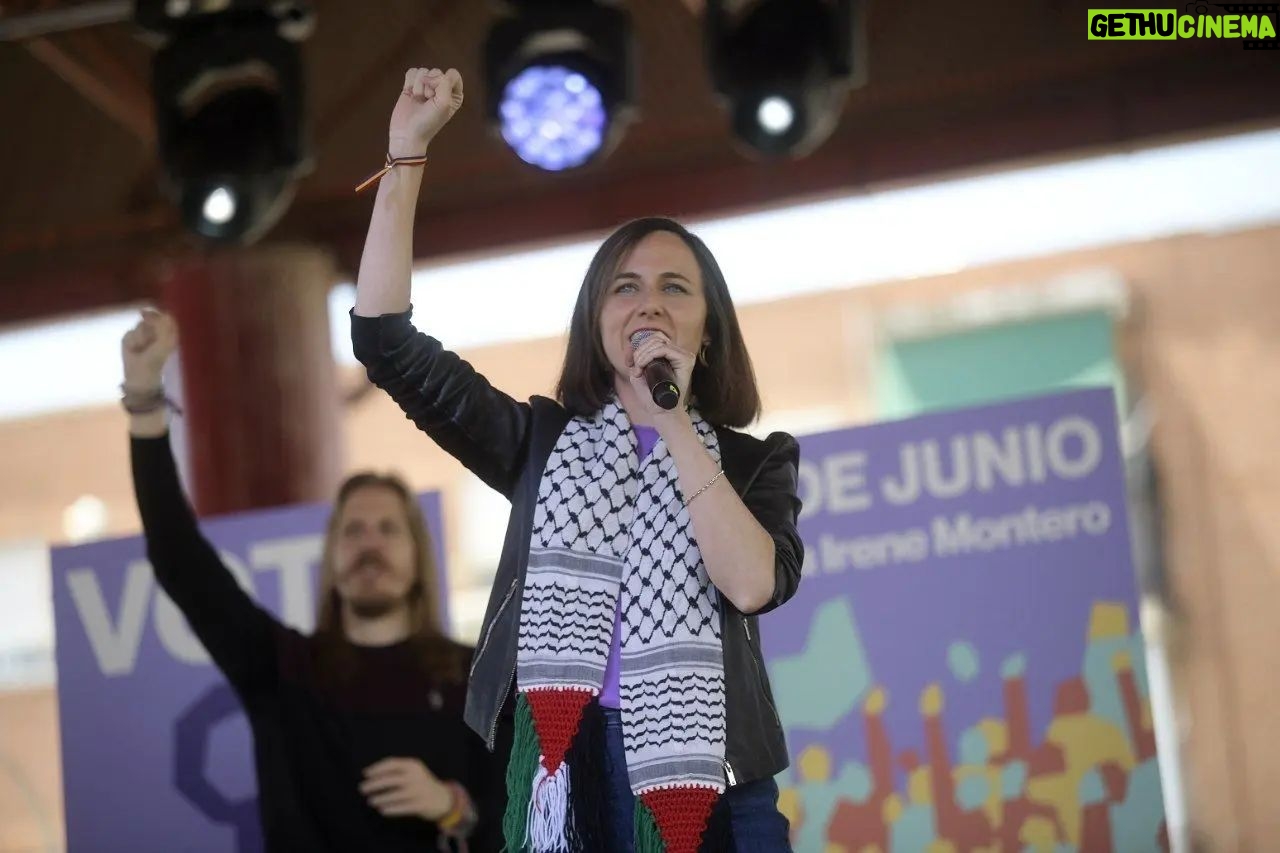 Irene Montero Instagram - Muchas gracias por venir a la Fiesta de la Primavera de Podemos otro año más. Y por supuesto, este 9 de junio, vota Podemos 💜✨