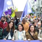 Irene Montero Instagram - Por un estatuto de los trabajadores y trabajadoras que acabe, por fin, con la precariedad. Por un trabajo con más derechos. Por una vida con tiempo libre. Por eso salimos hoy #1DeMayo a las calles.