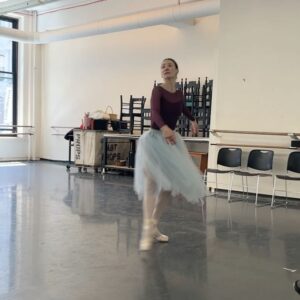 Irina Dvorovenko Instagram - 🌹ONEGIN⚔️🥀

Here were are in the studio today! Working with two marvelous dancers - The exquisite Christine Shevchenko who plays Tatiana and the very talented and charismatic Joseph Markey who plays her husband Gremin.

Today we worked on 2 major things: 

⭐️We worked on perfecting the technique and made sure that the partnering is effortless for both characters.

⭐️We also worked on the emotional balance as well as the small details. 

This is a very special ballet for me as it was the last ballet I performed with American Ballet Theatre. I was lucky enough to perform Tatiana over the years and with each performance, I was a different Tatiana as this role has enormous room for interpretation. Every ballerina can bring her own unique qualities into it. Make sure you don’t miss these two during the upcoming ABT Summer Season which starts June 18th! 🖋️🖤🩰@christineshevchenko @josephemarkey @yagp @abtofficial @blochdanceusa @bloch_eu #Onegin #EugeneOnegin #BlochBallerina #bloch #principal #privatecoaching #ballet #ballerina #YAGP #ABT #americanballettheatre