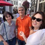 Irina Antonenko Instagram – The greatest time with my family 🫶! 
Love you mom and dad 🩵💙🤍
#familytime