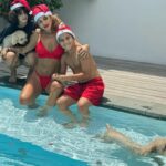 Irmak Ünal Instagram – Just love…from my little fam to yours… 🧿 and gratitude for another day on my beautiful island. #grateful #thankful #irmakkaylaandvadi #merrychristmas #withlove