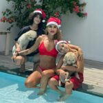 Irmak Ünal Instagram – Just love…from my little fam to yours… 🧿 and gratitude for another day on my beautiful island. #grateful #thankful #irmakkaylaandvadi #merrychristmas #withlove