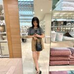 Iroha Yanagi Instagram - ＿＿＿＿＿＿＿＿＿ 美容院帰りにshopping👡 暑いときは楽コーデが優勝(^^)v #ootd
