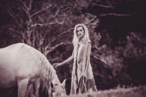 Isabel Lucas Instagram - My sister and I watched an unreal amount of horse movies growing up. All the classics; National Velvet, The Silver Brumby, The horse Whisperer, The Black Stallion, Pharlap, Spirit, The Man From Snowy River, the list goes on.

I’ve been following the powerful work of @kindfarmhorserescue. They’re a small, local (to me) organisation that re-homes horses in risk of slaughter, like older mistreated horses and ex-racehorses.

It’s moving to witness the evolution and healing, the light returning in their eyes and even their trust, playfulness restored when they find their a safe and healthy home. It reminds me of another childhood film; Black Beauty. 

You can support them here @kindfarmhorserescue 
Pictures from a few years back by @arterium with horses from @theranchbyronbay for ‘Sisters of Substance'. Bless you @arterium 

#thekindfarm #horsehealing #healinghorses
