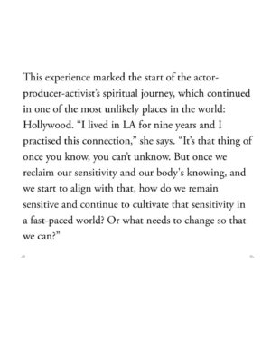 Isabel Lucas Instagram - Last night my partner and I snuggled up on the couch, the summer rain pattering on the windows outside, to actually read this beautiful article for @gritty_pretty.

December had us moving house, starting building a house, my film ‘Lunacy’ premiered, I’m coproducing another film, and while hosting my family staying I just didn’t make the time to read it. The end of the year’s always a bit crazy..

Thank you @danielle_gay. Your generous, gracious reflection is very touching. It’s a gift to make someone feel seen and heard. 🐚 

Sharing some snippets here, full article online.

Editor @danielle_gay Art Direction @sarahdalywork Senior Creative Producer @nicolasevitt Photography @danrobertsstudio Digital Operator @seokhoyoon
Lighting Tech @ryan_achilles 
Styling @gemmakeil Hair @badisonv @assemblyagency  Skin & Makeup @nishavanberkelmakeup
#grittypretty #gadigalland 🌊