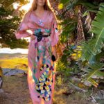 Isabel Lucas Instagram - Gold dust moments at the Lunacy premiere. Adore this dress by @alemais.official. 💗 Thank you for styling dear @lucywarrenstyle & helping out with last minute touches @kultaustralia. Jewels by @sir__ & @cassandramamone, shoes by @stagnistudio xx