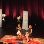 Isabel Lucas Instagram - What a beautiful journey on the Australian tour of @wanderlustausnz ! It’s been a joy to be interviewed by you @_sarahwilson_ , sharing my personal acting processes, activism, speaking to how I came to trust my intuition and discerning the difference between the head and the heart. I feel so grateful to be a part of such a generous team and movement. I moved (sometimes to tears) witnessing the others contribute. Thank you @wanderlustausnz 🕊 . . . #wanderlust #truenorth