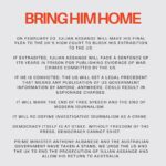 Isabel Lucas Instagram - We stand with @albomp in the US and UK to end the prosecution of Julian Assange and allow his safe return home. I call on the @usembassyaustralia @ukinaustralia @potus and @rishisunakmp to hear Australia’s call. Share this statement and follow @stellaassange @assangecampaign on IG & TikTok and @stella_assange on X to support Julian Assange. #FreeAssange