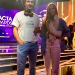 Isabel Lucas Instagram - Thank you @aacta & congrats to all the nominees! Thank you to the storytellers who create a culture of connection and communication. May we embrace diversity, listening, celebrating our differences and what we share. It was a delight presenting with you @osamah.sami x