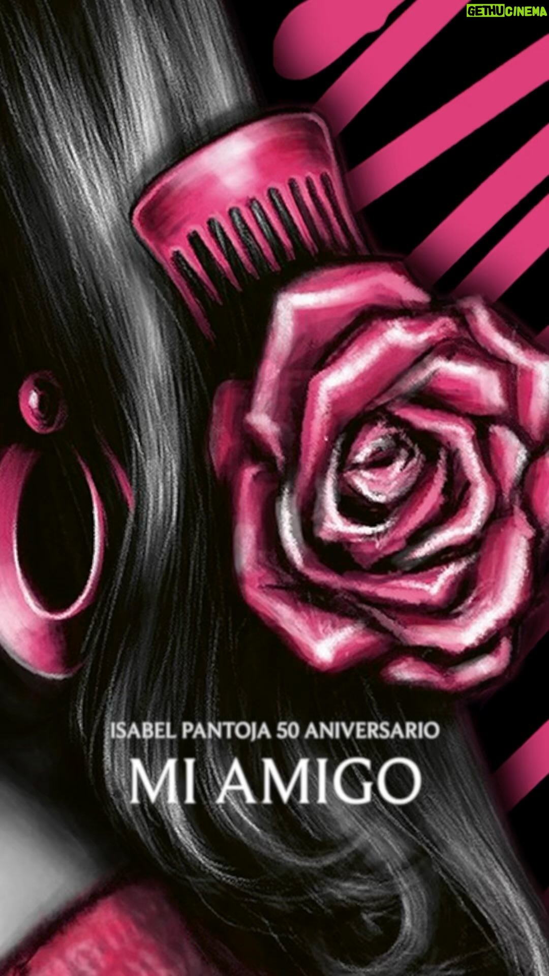 Isabel Pantoja Instagram - 💃🏽🎶 Os muestro un poquito de ’50 aniversario’ un fragmento de MI AMIGO🎶💃🏽 Recordad que el disco sólo estará disponible para compra en www.shop.altafonte.com Primeros 2000 ejemplares firmados por MÍ 💿👏🏻💃🏽