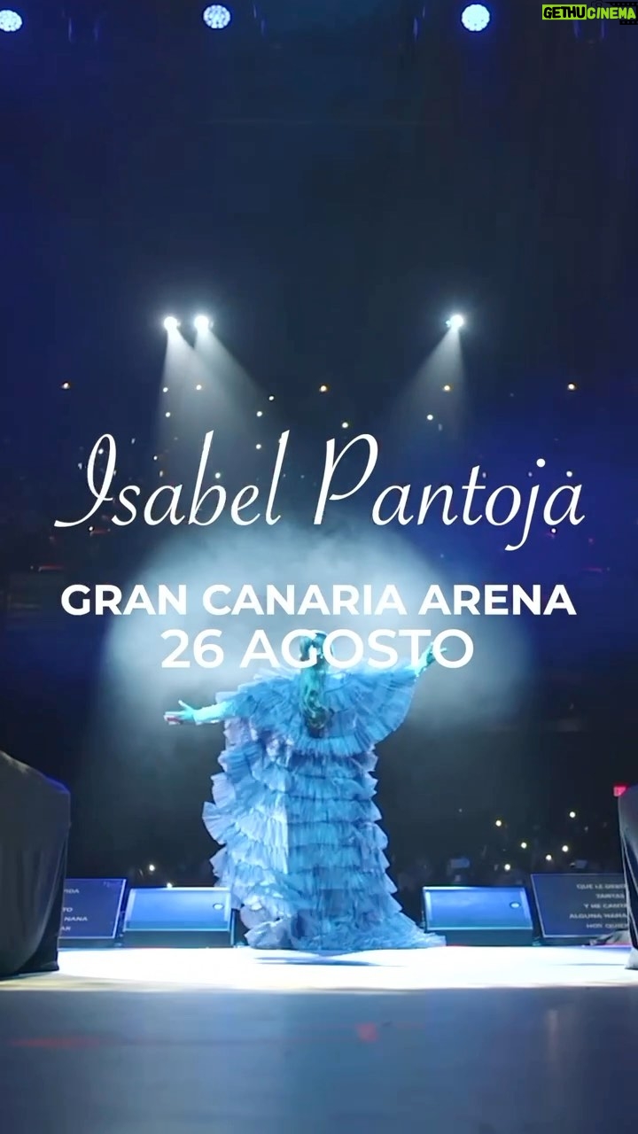 Isabel Pantoja Instagram - 5 años nos separaron, pero nunca es tarde para volver a mis ISLAS CANARIAS 🇮🇨 26 de agosto 2023 GRAN CANARIA ARENA 👏🏻🙏🏼❤️
