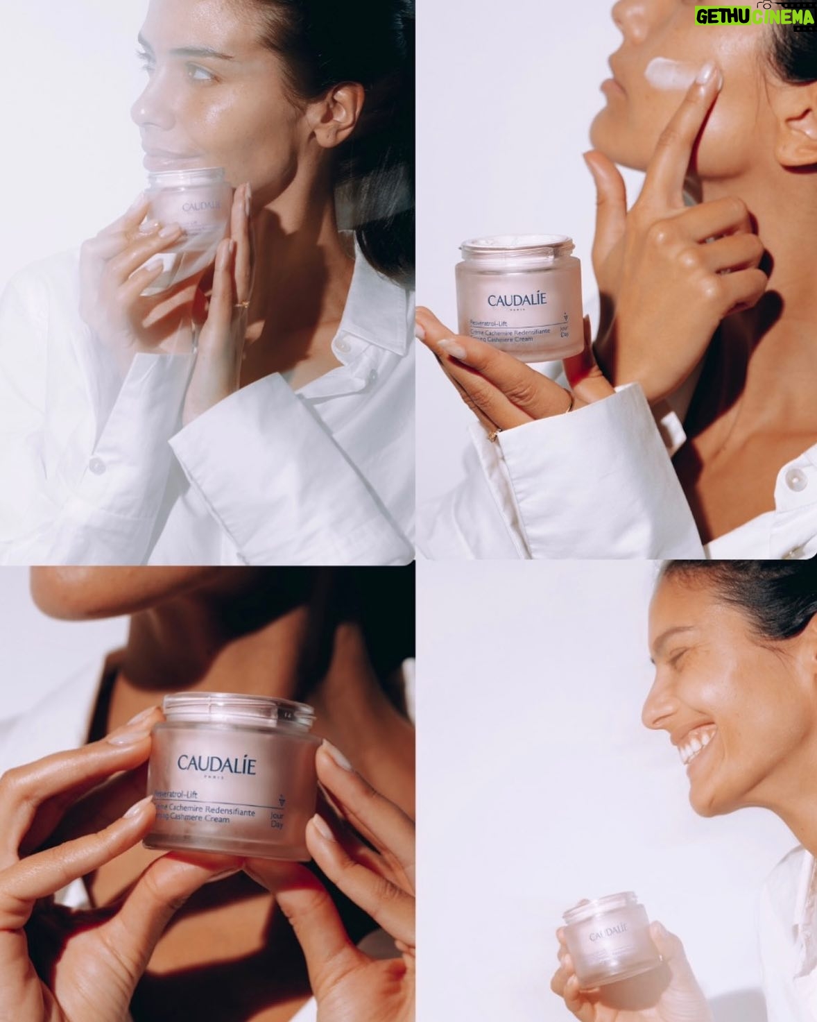 Isabela Valadeiro Instagram - Resveratrol-Lift, vegan e sustentável! 🍇 A gama anti-aging da @caudalie com colagénio vegan, packaging reciclado, reciclável e também refillable 🌱 @caudalie #RVLIFT #FutureIsInNature #pub
