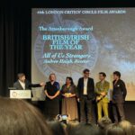 Isabela Valadeiro Instagram - Um prazer estar presente no @criticscircle aqui em Londres! ⭐️ Big thank you to @edwindelarenta @cinemadixworldwide & to my one and only @carlos_ferra And also to @louisbyrneiciaiw @dashataivas @ricardoneves.photo @elisabettafranchi @companhiasolucoes @aquazzura @pestanachelseabridge @notable.pt ❤️