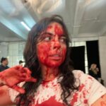 Isabella Gómez Instagram - Euphoric and exhausted and overwhelmed with immense gratitude. John, I don’t know how I got so lucky. Your unwavering trust means more than I can say. My Liana has been the gift of a lifetime, thank you. Our crew, you guys are pure muscle. It’s been an honor to create alongside you and get front row seats to your magic. The cast… I know you guys know and I know you know I know. So I’ll just say that with you guys by my side, it feels like I can do anything. #TheMannequin 🖤🪓😈