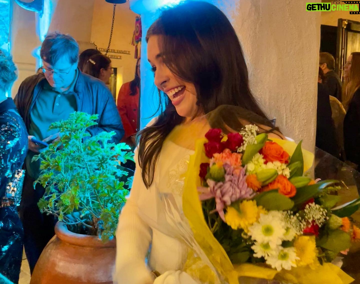 Isabella Gómez Instagram - This experience is still continuing to push me to my edge of growth even after closing. I’m so thankful. I feel so deeply fulfilled. I can’t believe this is my life and that I got to be a part of such a historic run alongside some of the most talented people in show business. There might actually never be more eloquent words besides thank you. One of the Good Ones, the first commissioned Latine play by the Pasadena Playhouse, as well as the 5th best selling show in their nearly 100 year history. Female playwright, female director, female led, all Latin cast. 27 standing ovations and some of the most glorious waves of laughter and audience engagement I’ve ever felt. Not to mention the overwhelming kindness and love we’d get after every show. Mi Yoli, me has hecho más artista de lo que era. Más enfocada, más presente, con mil veces más estamina y apreciación por la carrera tan linda que escogí. Te amo. 💛