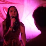 Isabelle Cornish Instagram - I am very grateful to be able to connect with a community by teaching workshops 🧚‍♀️ I’m overwhelmed with gratitude each time I take people on a journey into their body, heart and soul. This weekend I taught vinyasa yoga and healthy habits @splendourinthegrass. Thanks for having me 💜 Photos by @balduzzi_capture.