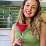 Isabelle Cornish Instagram - #ad The weather is heating up, so I thought I would share some of my favourite Mocktail recipes using @gordonsginau 0.0% Alcohol Free! Sassy Strawberry 🍓 - 2 cups frozen strawberries - 3 tbsp fresh lime Juice - 1 squeeze Stevia liquid (sweetener optional) - 100ml Gordons 0.0% Alcohol Free - ¼ cup water Add all ingredients into a blender and blend until desired consistency. If you want it thicker, add some more frozen fruit, to thin it, add more water. Second favourite would have to be my cucumber cocktail, going to be making this over the weekend! 🥒 Cool as a cucumber - 1 cucumber - 1 inch grated fresh ginger - 2 tbsp lemon juice - 100ml Gordons 0.0% Alcohol Free - 1 cup ice - 2 cup soda water - 6-8 fresh mint leaves Blend cucumber with 4 mint leaves, grated ginger, Gordon’s 0.0% Alcohol Free and lemon juice. Pour liquid into mocktail shaker (jar works great too). Add ice and shake. Serve in a glass and add remaining mint leaves to the top! #drinkresponsibly #gordonsgin