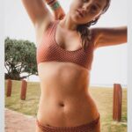 Isabelle Cornish Instagram - Any day, time, and temperature. The ocean is the cure 💧 Moments by the sea help me to feel awoken, cleansed and full of clarity. Contemplating the next challenge. What is the next hardest thing I can do? What will bring me the most growth? ⭐️🌈🐝 Do you seek out new challenges for yourself? And set big goals that create growth?