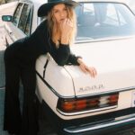 Isabelle Cornish Instagram - I bought this car from the side of a road when I was living in LA for $500, she took me all over LA, to many castings and canyons. Eventually I sold the car to a Byron bay woman who was on a trip across America looking for her missing daughter. 🙏 small world.