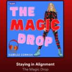 Isabelle Cornish Instagram - Episode 001. of the podcast out now 💜 If this poddy resonates with you drop me a message 🙃 @themagicdrop.podcast @dopealchemy