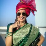 Ishita Arun Instagram - नवा वर्ष, नवी उमेद! गुढीपाडव्याच्या हार्दिक शुभेच्छा! 🎉🪔 . . . . . . . . . . . . . . . . . . . . . . . . . . . . . . . . . . . . . . . . . . . #gudi #gudipadwa #gudipadwaspecial #rani #post #foryou #foryoupage #explore #sundara #apsara #apsarali #marathi #festival #newyear #fyp #nath #nathni #marathilook #saree #fashion #exploremore