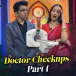 Ishita Arun Instagram - Full mumbai scan for me? 👨‍⚕️ . . . Wearing @anavila_m @amrapalijewels . . . . . . . . . . . . . . . . . . . . . . . . . . . . . . . . . . . . . . . . . . . . . . . . . . . . . . . . . . . . . . . . . . . . #city #ctscan #doctor #drnilesh #nileshsable #hastanahasaylachpahije #colors #colorsmarathi #funny #funnyreel #comedy #reelsindia #marathicomedy #marathi #fyp #foryoupage #ishittaarun #explore #exploremore #bhaukadam