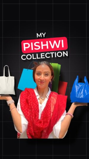 Ishita Arun Instagram - Dadar Chi aunty’s Pishwi fashion alert‼️ 
.
.
.
.
.
.
.
.
.
.
.
.
.
.
.
.
.
.
.
.
.
.
.
.
.
.
.
.
.
.
.
.
.
.
.
.
.
.
.
.
.
.
.
.
.
.
.
.
.
#pishwi #bag #boojee #plasticbag #dadarchiaunty #collection #bags #luxurybag #ratemybag #chicken #chic #meghan  #raw #essentials #sustainable #tote #totebag #bagcollection #heavylifting #clutch #clothbag #hobo #customize #reelkarofeelkaro #ishittaarun #fyp #foryoupage #explore #exploremore