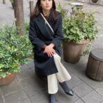 Ito Ohno Instagram - おでかけ👾 #前髪つくりました ♡ coat @beautifulpeople_officialsite bag @polene_paris Merci！polene_paris
