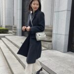Ito Ohno Instagram - おでかけ👾 #前髪つくりました ♡ coat @beautifulpeople_officialsite bag @polene_paris Merci！polene_paris