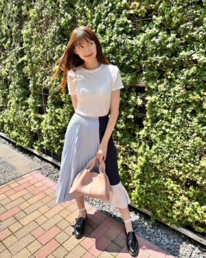 Ito Ohno Instagram - お気に入りのポレーヌのバッグと一緒に🌷
#私服