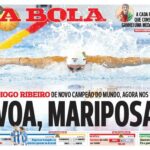 Iva Domingues Instagram - Afinal temos jornais desportivos em Portugal ! Parabéns pelas capas , @abolapt @record_portugal @diariodesportivo.ojogo ! 👏🏻👏🏻 @d_ribeiro04