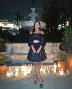 Ivana Baquero Instagram - About last night with @dior 🖤
#DiorCruise 
#Sevilla