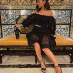 Ivana Baquero Instagram – About last night with @dior 🖤
#DiorCruise 
#Sevilla