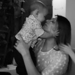 Ivana Miličević Instagram - Happy New Year! May everyone be blessed with love, joy, peace, health, wisdom, prosperity, abundance, comfort, protection, and pizza. This my tiny man and me before we all passed out at 9:30 pm. Who parties harder? #JOMO @paddyhogan1 thank you @davin_nugent for the awesome photo. #mansurgavriel #cecconis