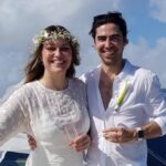 Ivana Miličević Instagram - Happy old year and an even happier new year er’body! Also, we got married real quick last minute on Saturday! #popupwedding . Real wedding coming... we are so happy!!! @paddyhogan1 #carpediem #imonaboat (a younger man is what it’s all about! @priyankachopra @nickjonas know what’s up! ) #facebookofficial @mansurgavriel dress! Thank you @verygoodcook for the connect!! ❤️😘and thank you @kaystorynyc @kaystoryinteriors for getting ordained and officiating!!