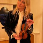 Ivana Miličević Instagram - So my boy had his first #suzuki #violin lesson today. This is not the smallest violin. How?