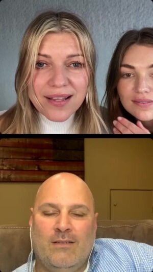 Ivana Miličević Instagram - My first insta live with the hero’s that helped me get my account back. @lifarsllc @ondrejkrehel @gasparejm