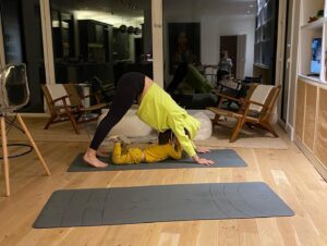 Ivana Miličević Instagram - #yoga notice the perfectly fine yoga mat right next to me.