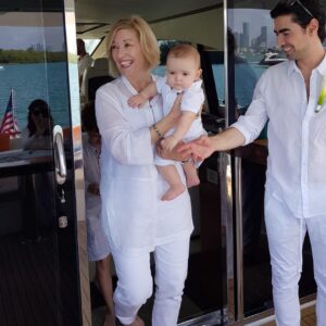 Ivana Miličević Instagram - Happy old year and an even happier new year er’body! Also, we got married real quick last minute on Saturday! #popupwedding . Real wedding coming... we are so happy!!! @paddyhogan1 #carpediem #imonaboat (a younger man is what it’s all about! @priyankachopra @nickjonas know what’s up! ) #facebookofficial @mansurgavriel dress! Thank you @verygoodcook for the connect!! ❤️😘and thank you @kaystorynyc @kaystoryinteriors for getting ordained and officiating!!
