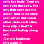 Ivana Miličević Instagram - How silly is that? A heart cell hating a lung cell?