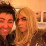 Ivana Miličević Instagram - I forgot to show you guys these. Our costumes didn’t arrive in time…. So we were each other. Many men felt very confused about their feelings that night. The last one is a blast from the past. We love an 80s prom. Original idea for Mary’s birthday party. With @itskrizang. Photo most likely by @randallslavin